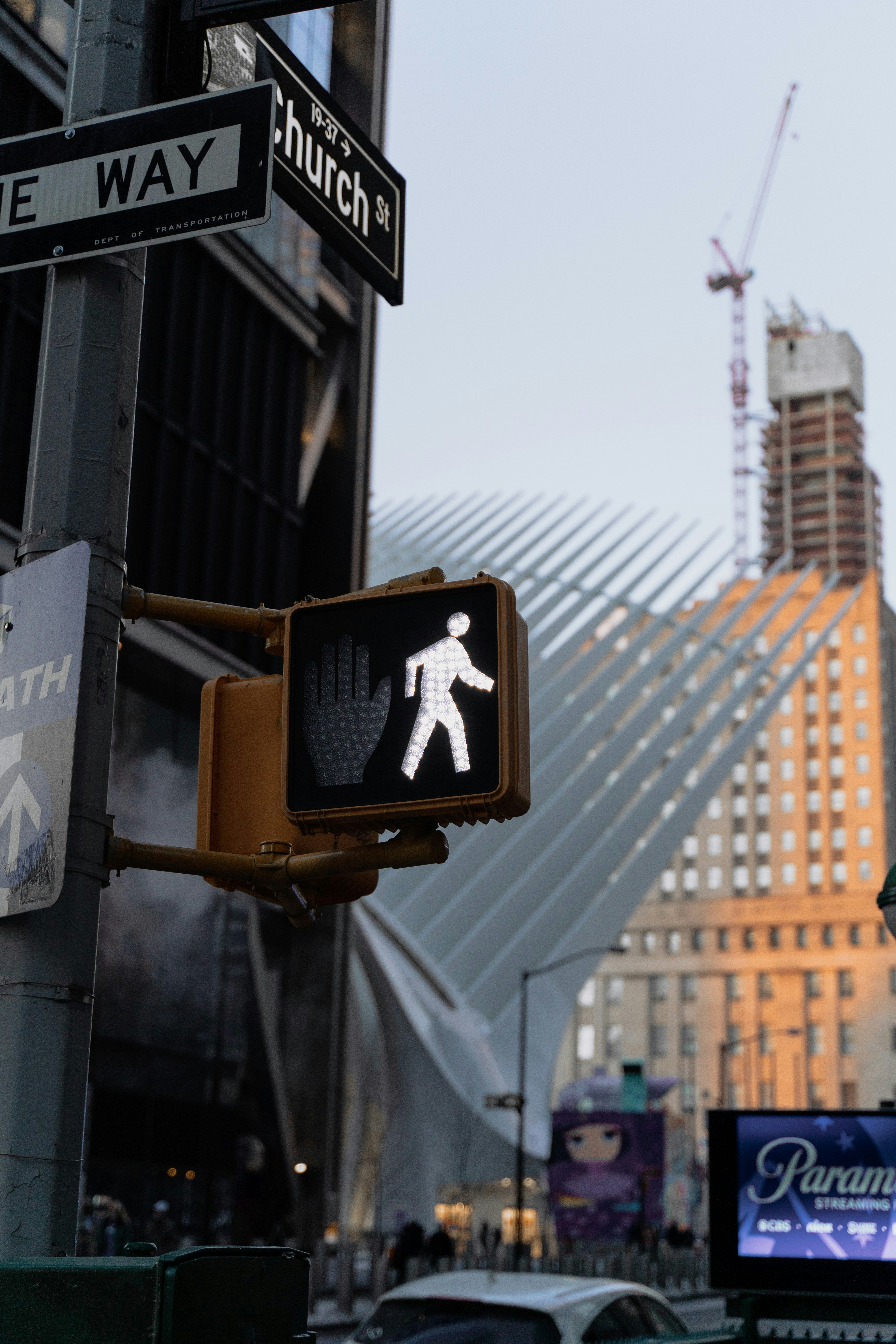 black and orange traffic light